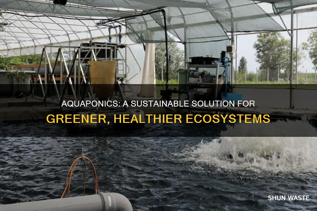 how does aquaponics help the environment