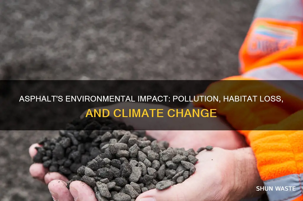 how does asphalt affect the environment