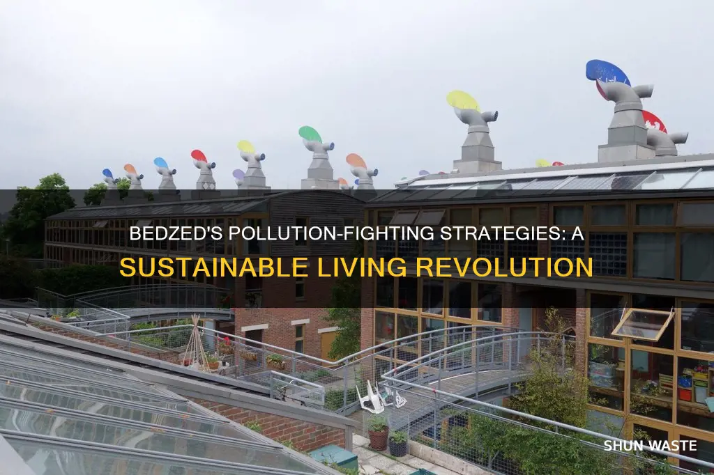 how does bedzed reduce pollution