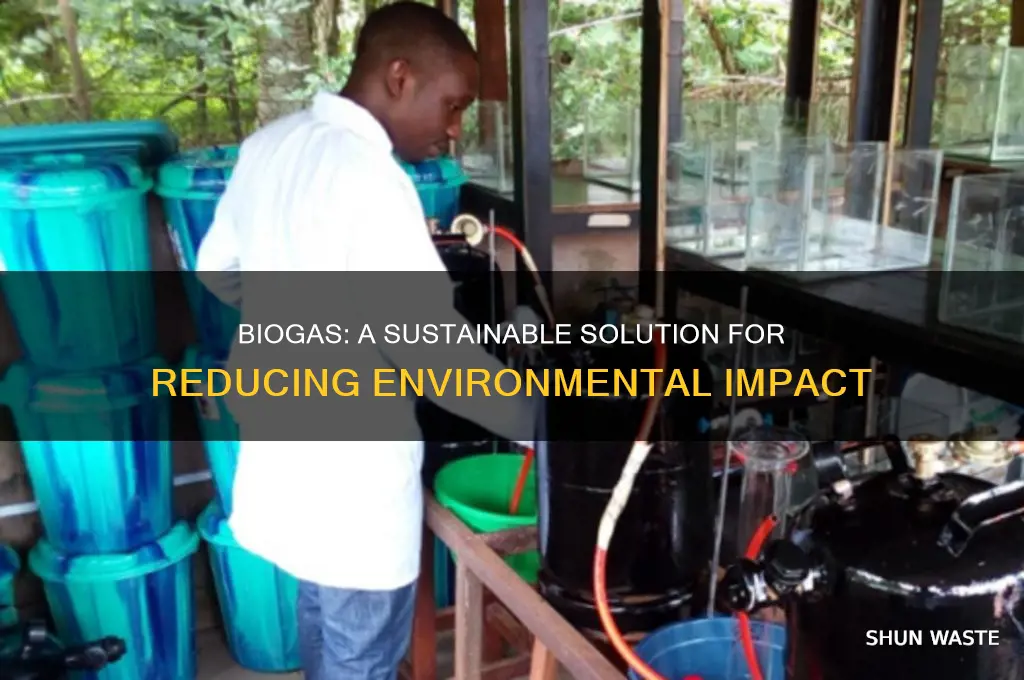 how does biogas impact the environment