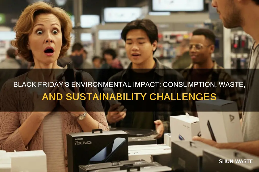 how does black friday affect the environment