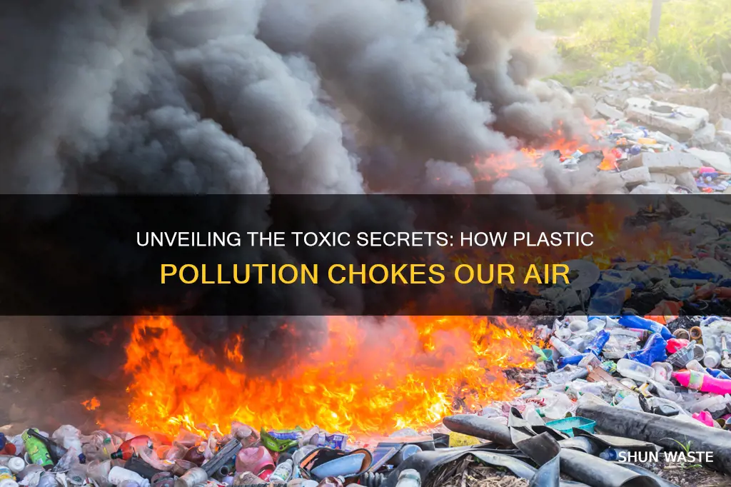 how does burning plastic cause air pollution