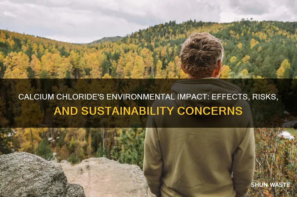 how does calcium chloride impact on environment