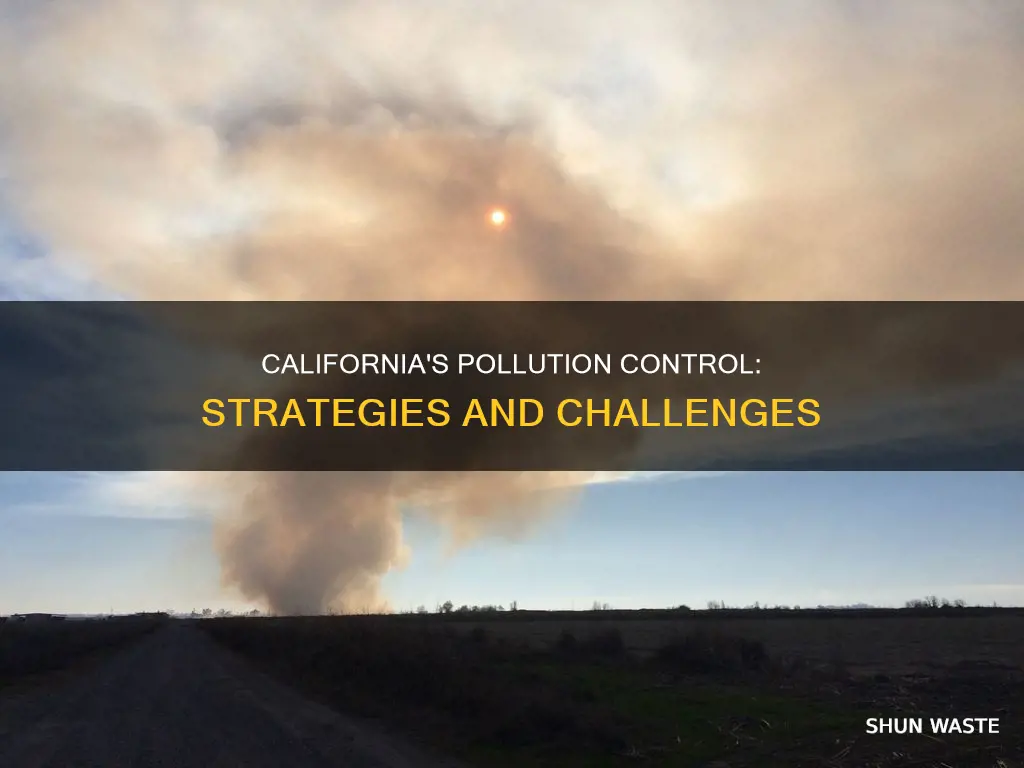 how does california deal with pollution