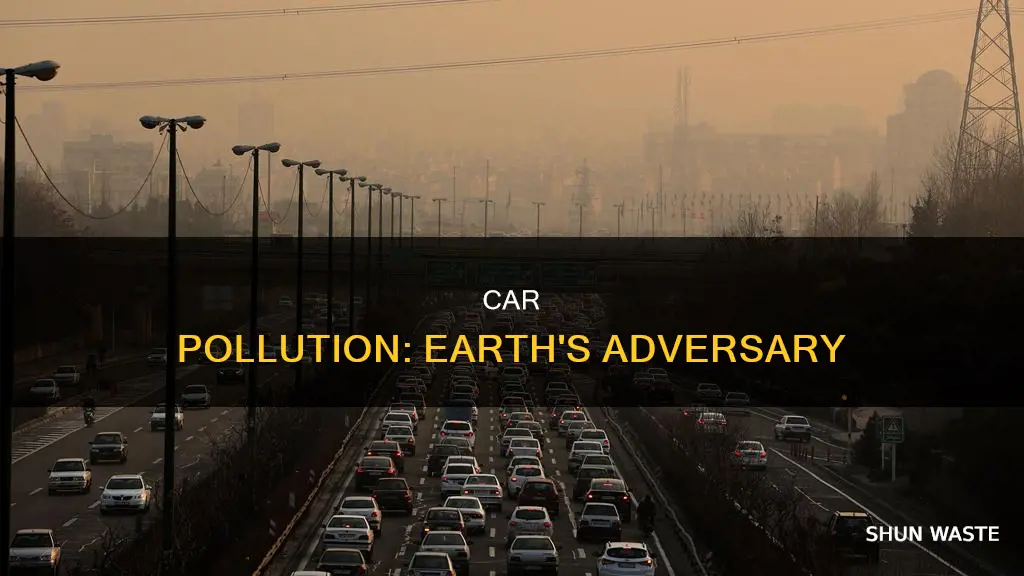 how does car pollution affect the earth