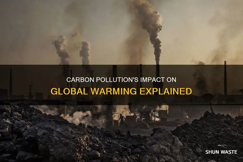 how does carbon pollution affect global warming