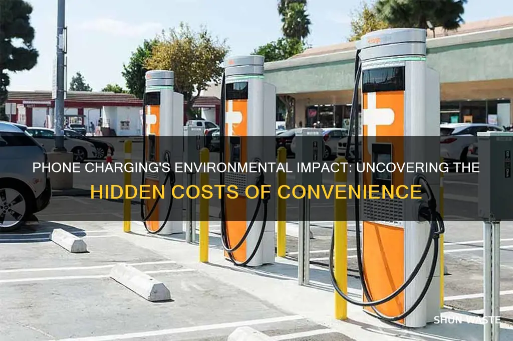 how does charging your phone affect the environment