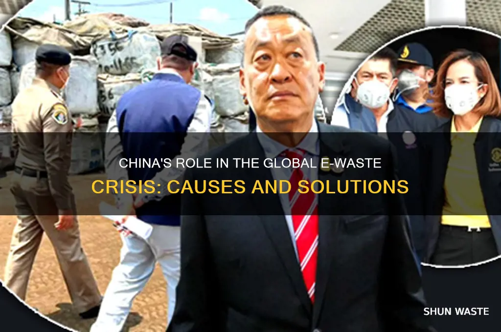 how does china contribute to e waste