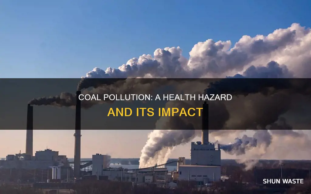 how does coal pollution affect health