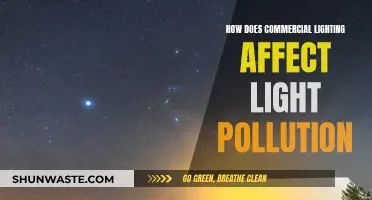 Commercial Lighting's Impact on Light Pollution