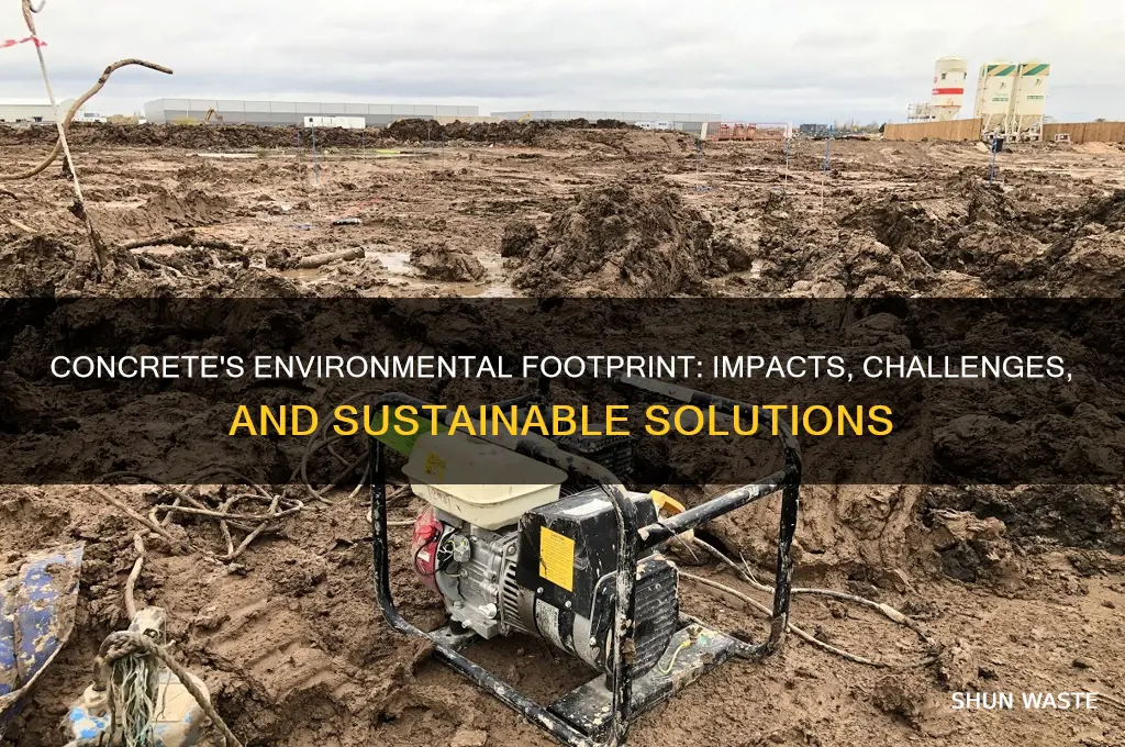 how does concrete impact the environment