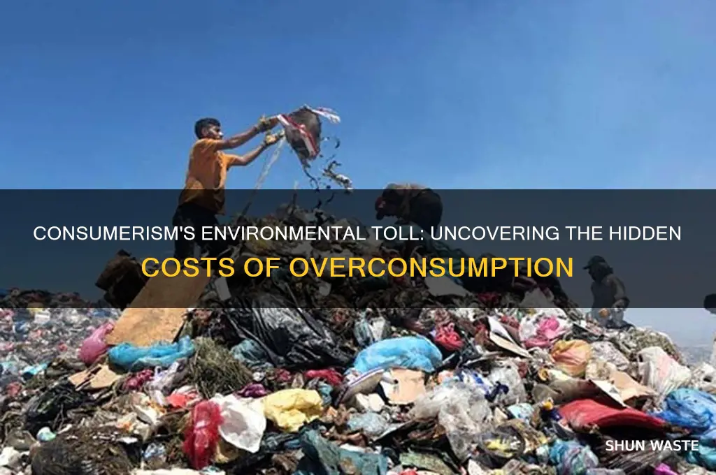 how does consumerism impact the environment
