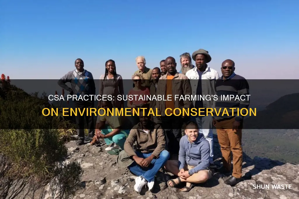 how does csa help the environment