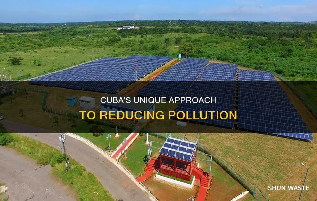 how does cuba reduce pollution