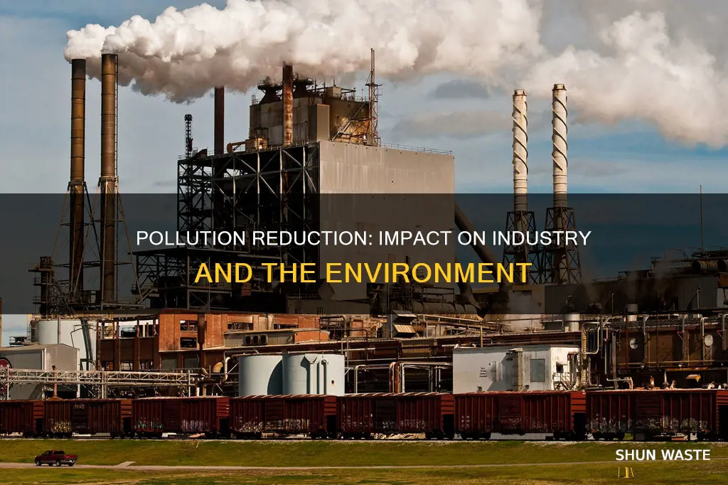 how does cutting down pollution affect industry