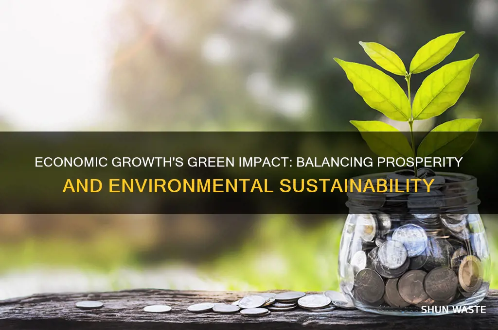 how does economic growth help the environment