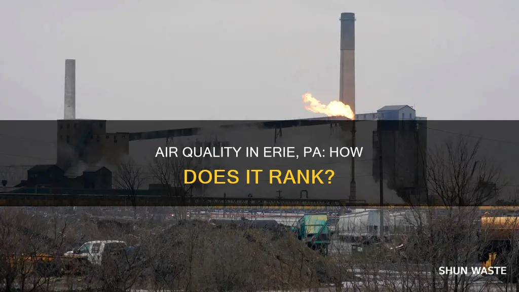 how does erie pa rank for air pollution