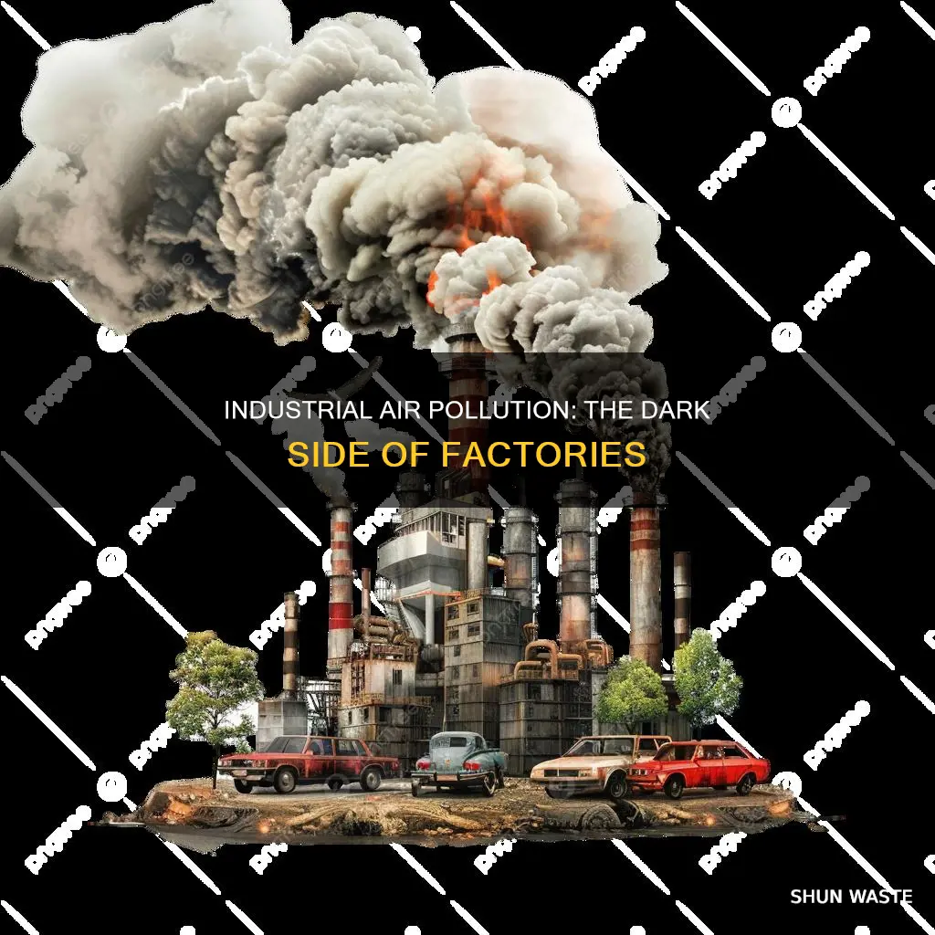 how does factories pollute the air