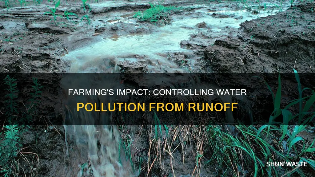 how does farming affect water pollution from runoff