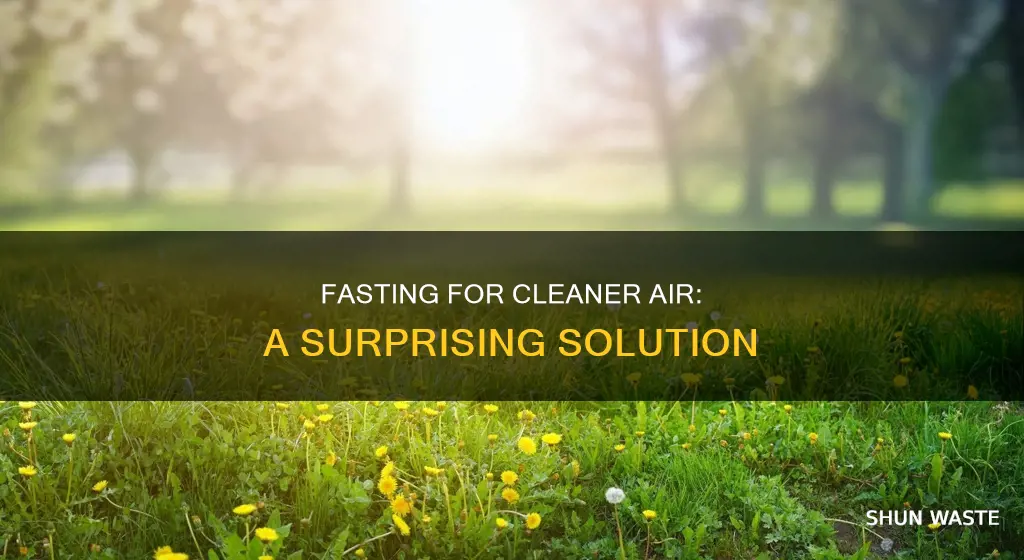how does fasting help air pollution