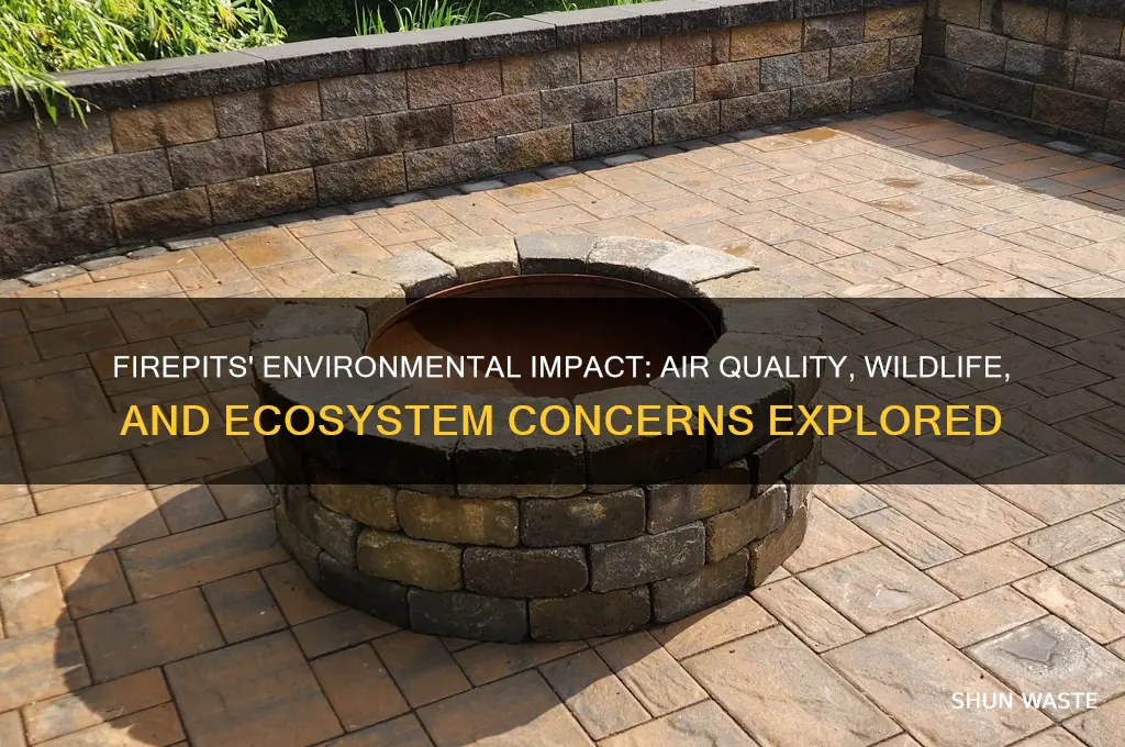how does firepits impact the environment