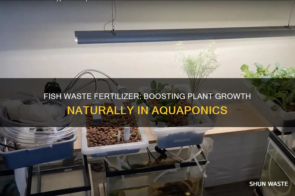 how does fish waste help plants grow