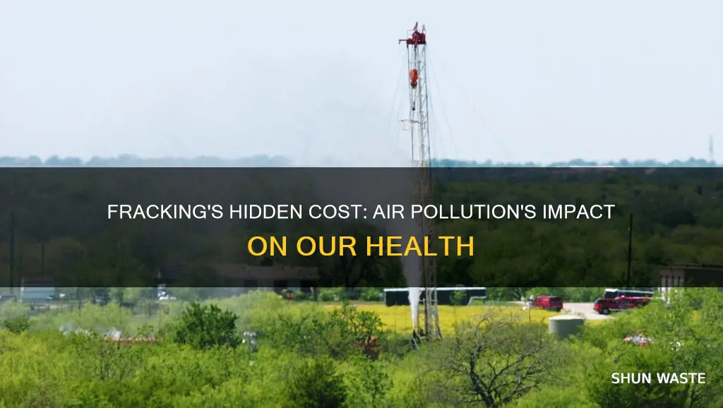 how does fracking cause air pollution