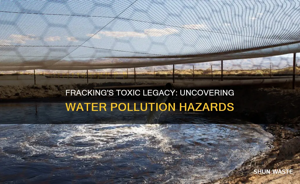 how does fracking cause water pollution