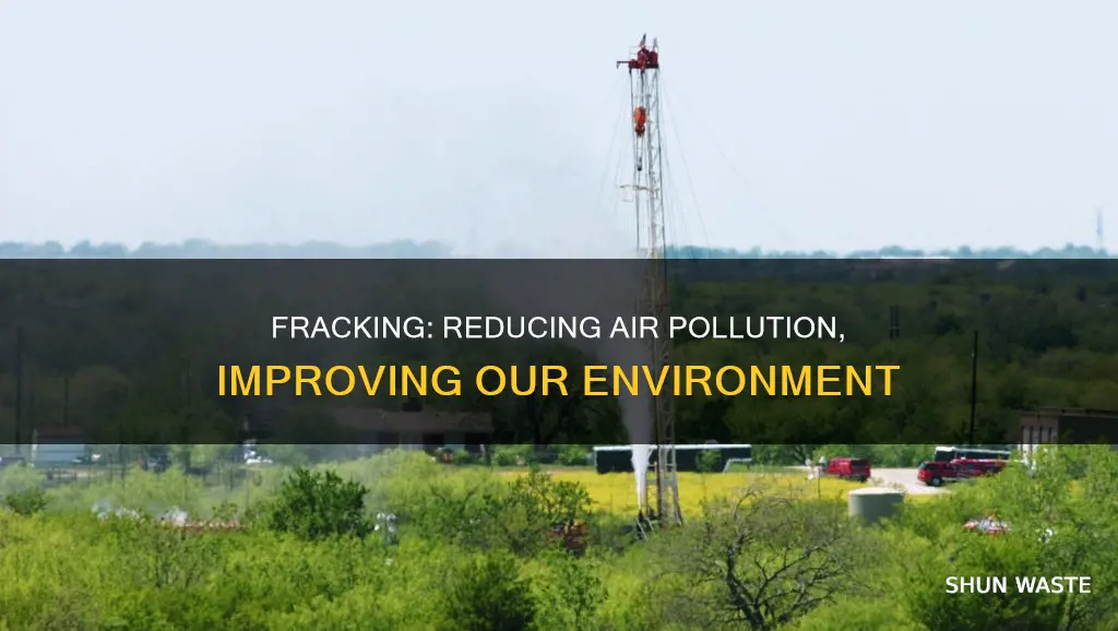 how does fracking reduce air pollution