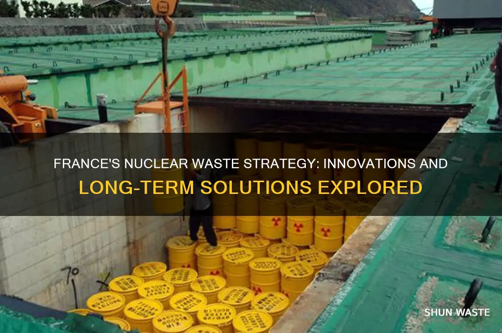 how does france plan to handle the nuclear waste problem