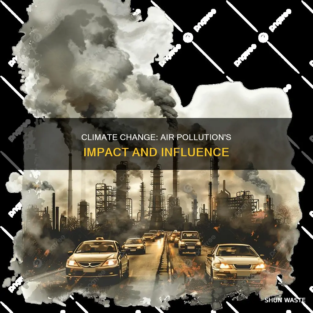 how does global warming affect air pollution