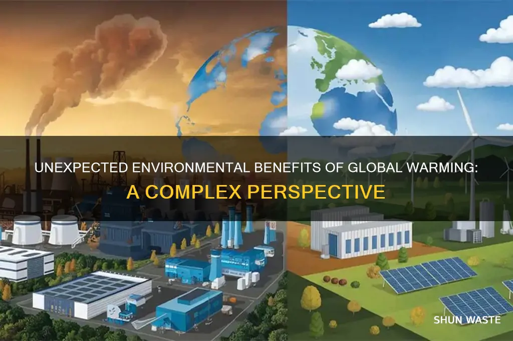 how does global warming help the environment