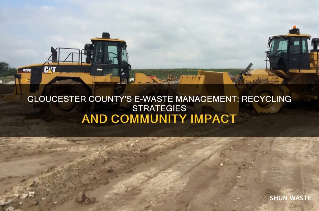 how does gloucester county handle e waste