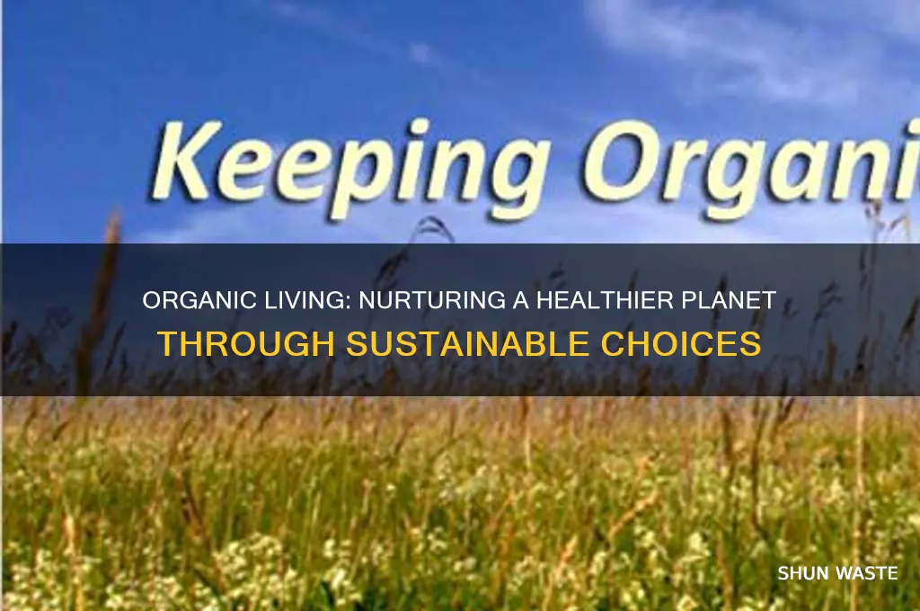 how does going organic help the environment