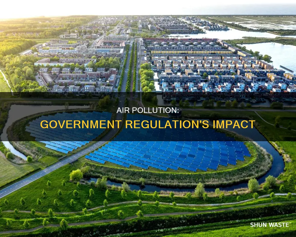 how does government regulation play a role in air pollution