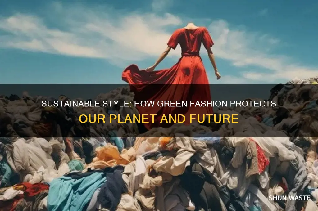 how does green fashion help the environment