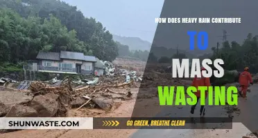 Heavy Rain's Role in Triggering Mass Wasting: Causes and Impacts