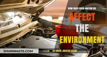 Environmental Impact of HSED Motor Oil: Pollution, Wildlife, and Solutions