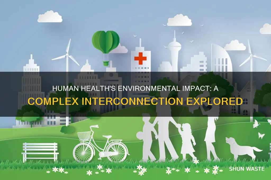 how does human health affect the environment