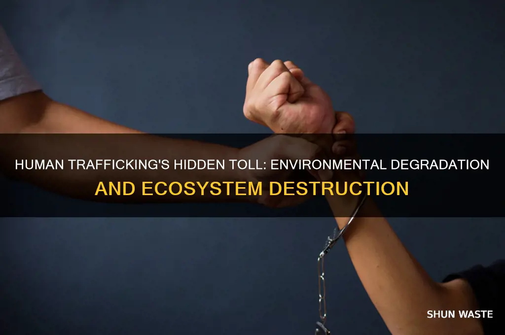 how does human trafficking affect the environment