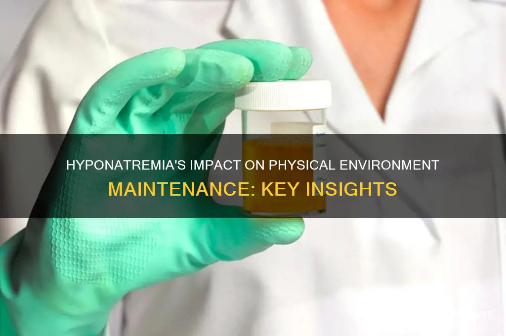 how does hyponatremia affect maintenance of physical environment