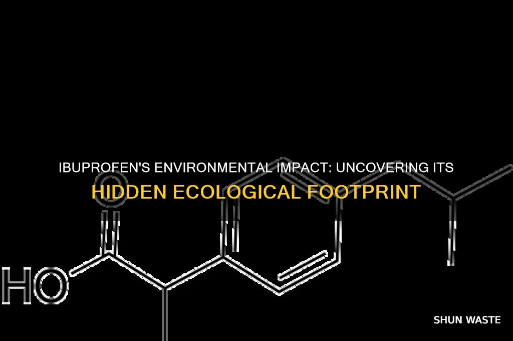 how does ibuprofen affect the environment
