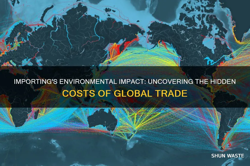 how does importing affect the environment