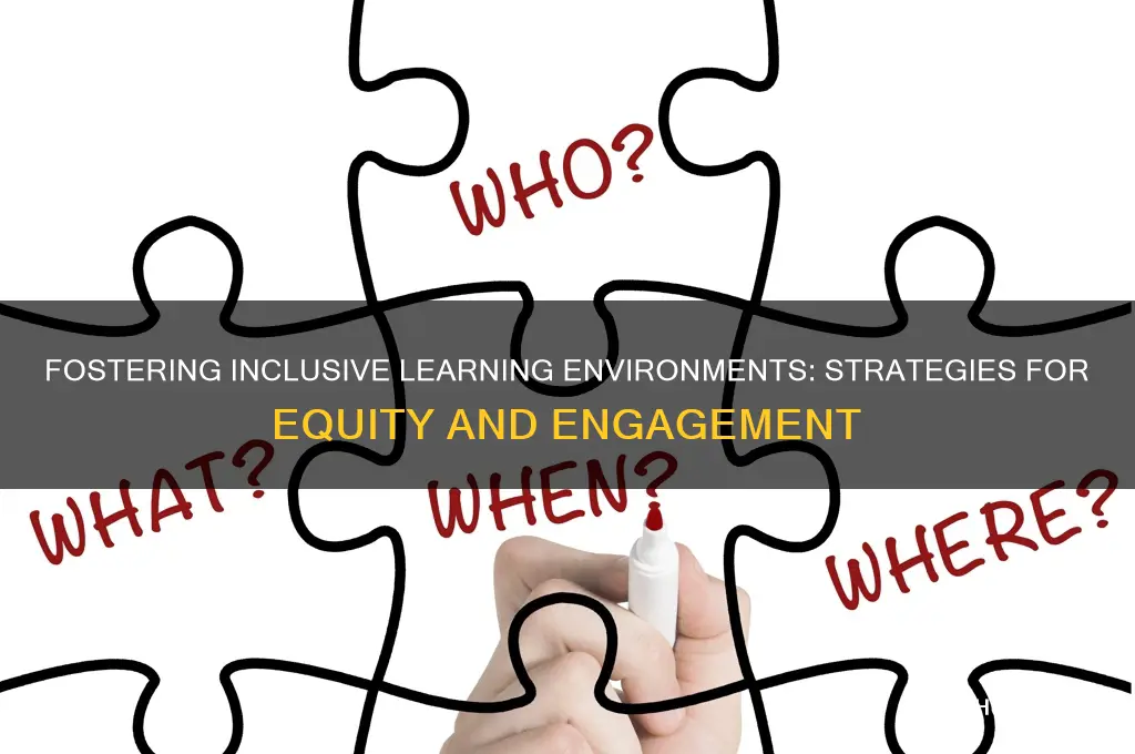 how does inclusion work in a learning environment