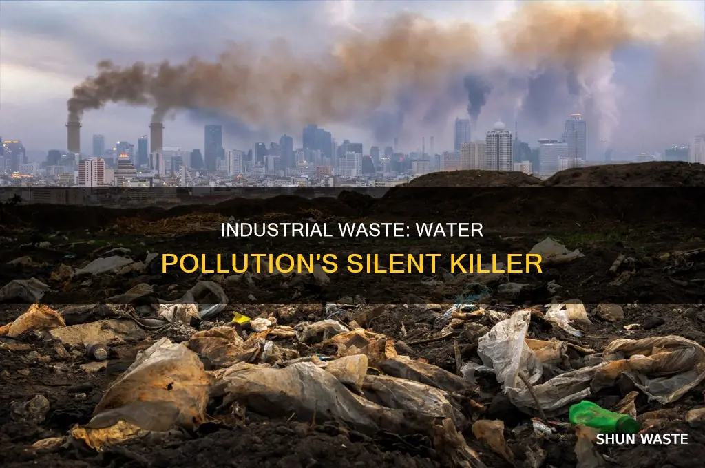 how does industrial waste affect water pollution