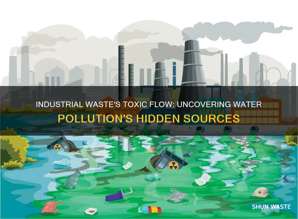 how does industrial waste cause water pollution