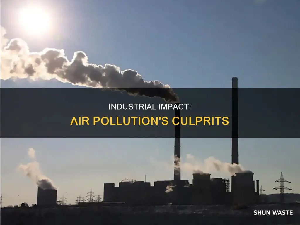 how does industries affect air pollution