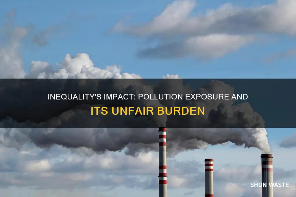 how does inequality affect exposure to pollution