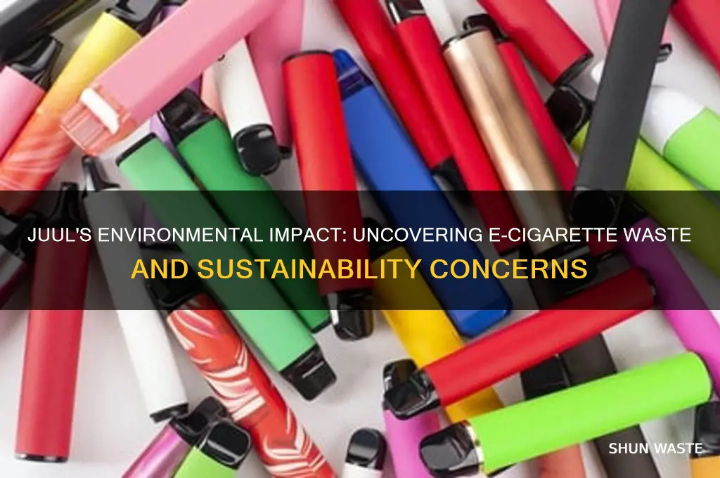 how does juul affect the environment