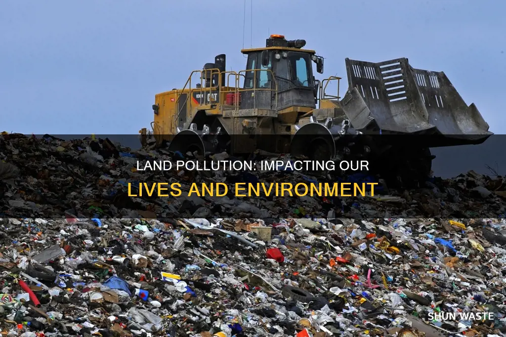 how does land pollution affect us